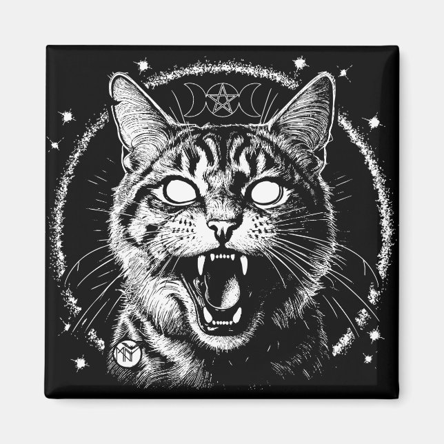 Íman Bewitched Tabby (Frente)