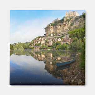 Íman Beynac-e-Cazenac e do rio de Dordogne ímã