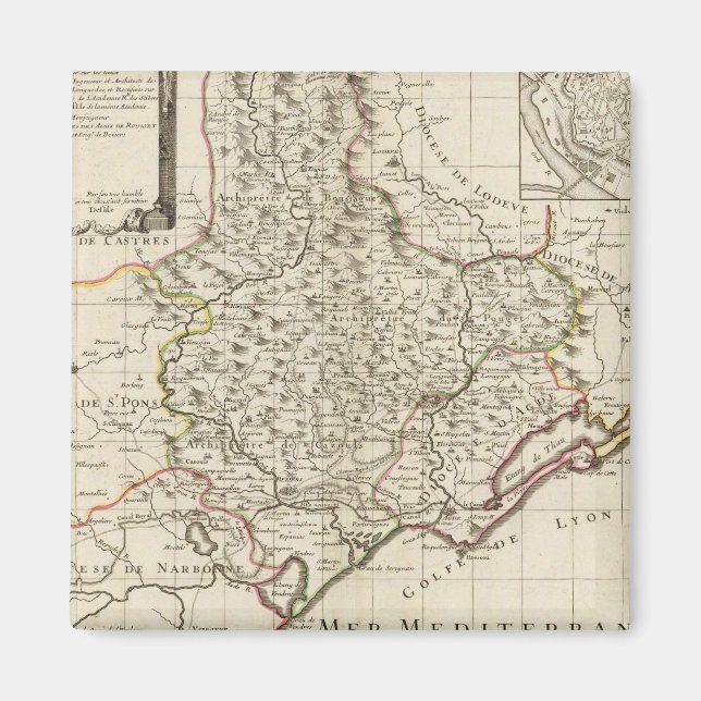 Íman Beziers France (Frente)