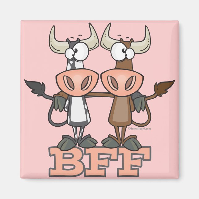 Íman BFF melhores amigos para sempre (Frente)