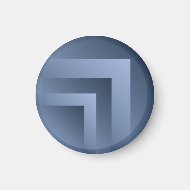 Íman Bg de pedra azul (Frente)