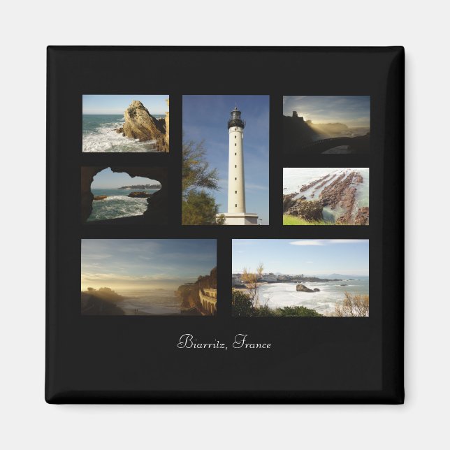 Íman Biarritz France Magnet (Frente)