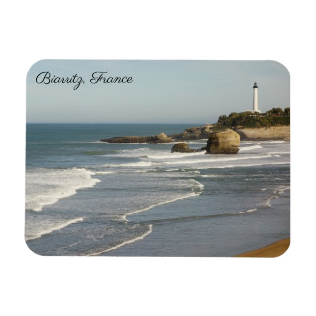 Íman Biarritz France Magnet (Horizontal)
