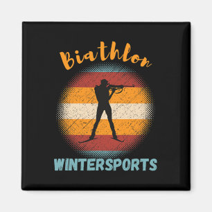 Íman Biathlon Winter Sports Cross-country Skiing Rifle