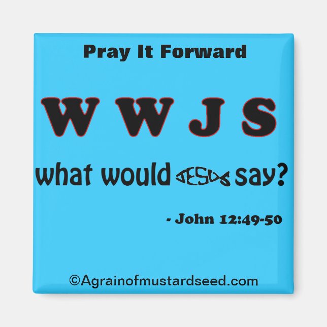 Íman Bíblia cita Agrainofmustardseed.com (Frente)