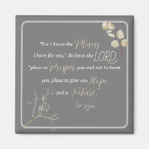 Bíblia Inspiradora Elegante Verse Jeremiah 29:11