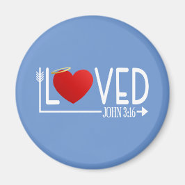 Íman Bíblia Simples Amada Namorados Verso | Magnet