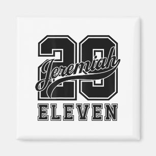 Íman Bíblia Verse Jeremiah 29_11 Jersey Look Christian