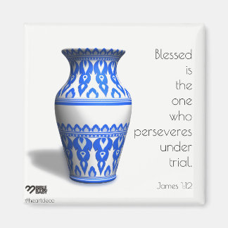 Íman Bíblia Verse Magnet - James