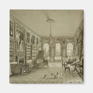 Íman Biblioteca como a sala de estar, parque de