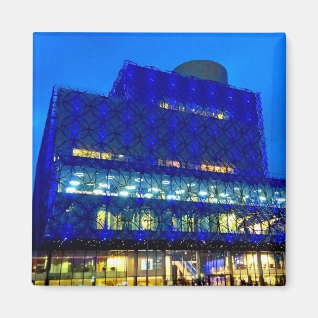 Íman Biblioteca de Birmingham Magnet (Frente)