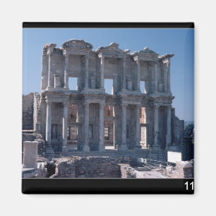 Íman Biblioteca de Celsus, construída no ANÚNCIO 135