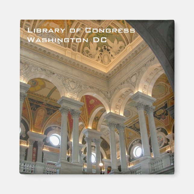 Íman Biblioteca do Congresso (Frente)