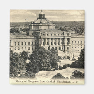 Íman Biblioteca do Congresso, Washington DC, 1912 Vinta
