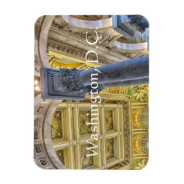 Íman Biblioteca do teto do congresso. Washington, DC