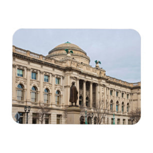 Íman biblioteca pública de estilo renascentista em milw