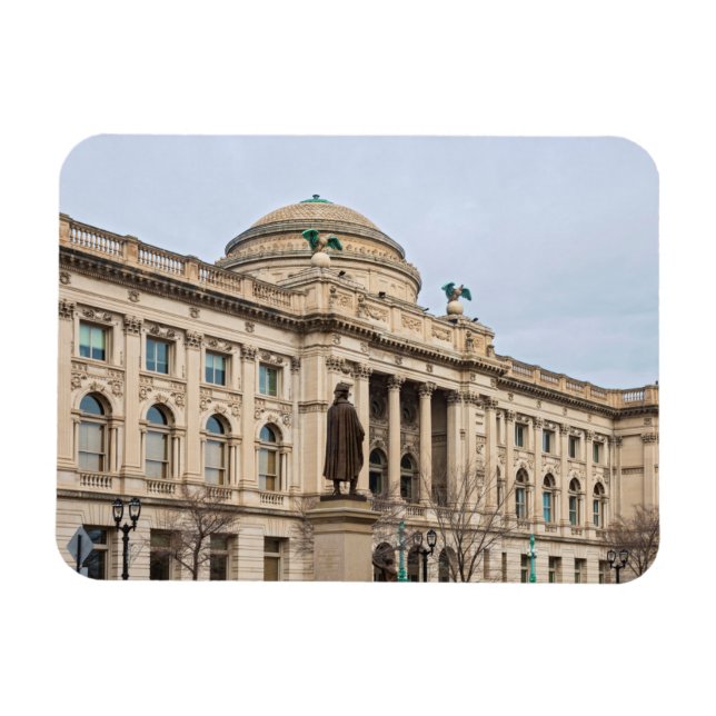 Íman biblioteca pública de estilo renascentista em milw (Horizontal)