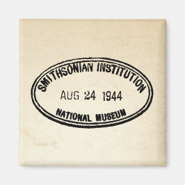 Íman Biblioteca Stamp Smithsonian Institution 1944