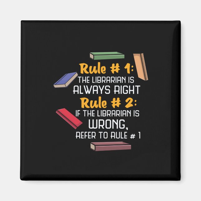 Íman Bibliotecário (Frente)