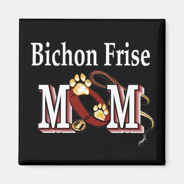 Íman Bichon Frise Dog MOM (Frente)