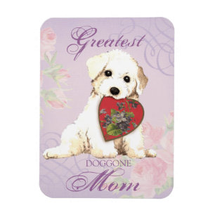 Íman Bichon Heart Mãe