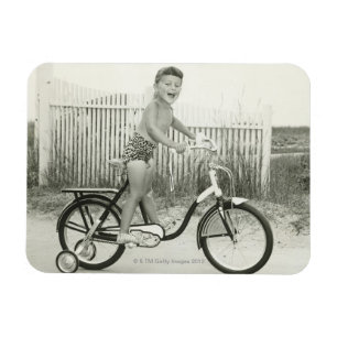 Íman Bicicleta da equitação da menina