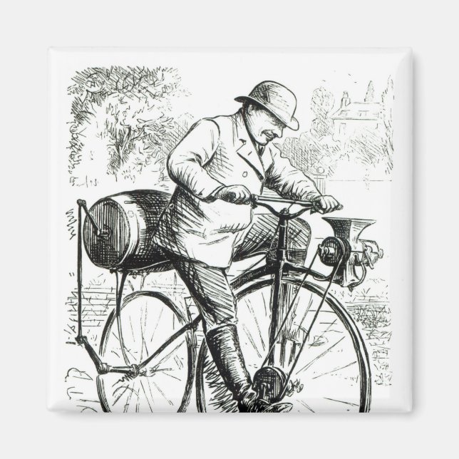 Íman Bicicleta de fazer dos primórdios do Bicicleto (Frente)