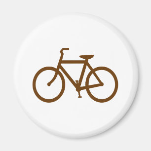 Íman Bicicleta Marrom