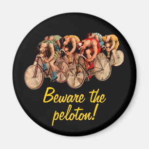 Íman Bicicleta que compete o Tshirt do humor do Peloton