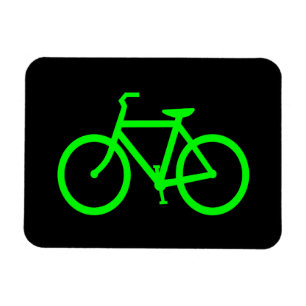 Íman Bicicleta Verde Lima