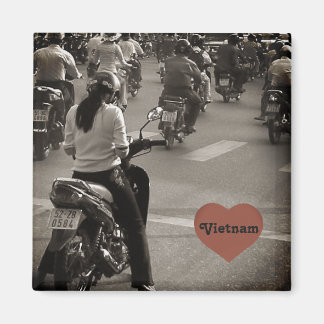 Íman bicicletas do Vietnã