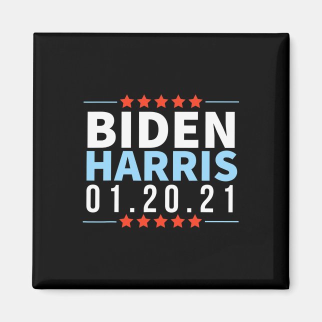 Íman Biden Harris vitória eleitoral de janeiro de 2021 (Frente)