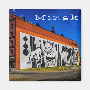 Íman Bielorrússia Б е л а у р с ь М и  a Minsk н a Graf