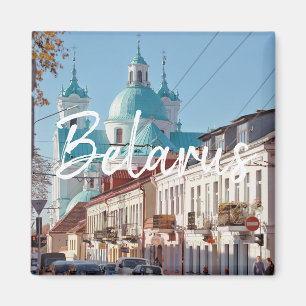 Íman Bielorrússia Grodno Arquitetura Paisagem Ímã