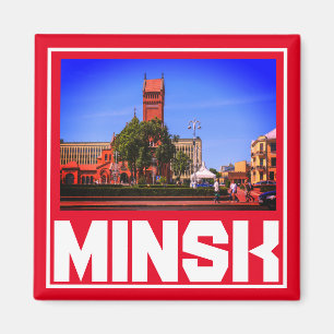 Íman Bielorrússia Minsk Arquitetura Paisagem Urbana Ímã