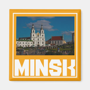 Íman Bielorrússia Minsk Arquitetura Paisagem Urbana Ímã