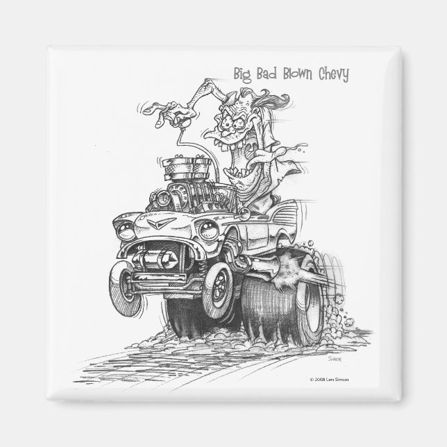 Íman Big Bad Chevy (Frente)