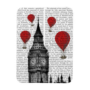 Íman Big Ben e Red Hot Air Balloons