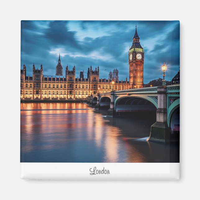 Íman Big Ben, Londres. (Frente)