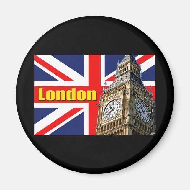Íman Big Ben - Londres - Inglaterra (Frente)