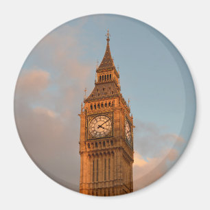 Íman Big Ben no ímã redondo de Londres