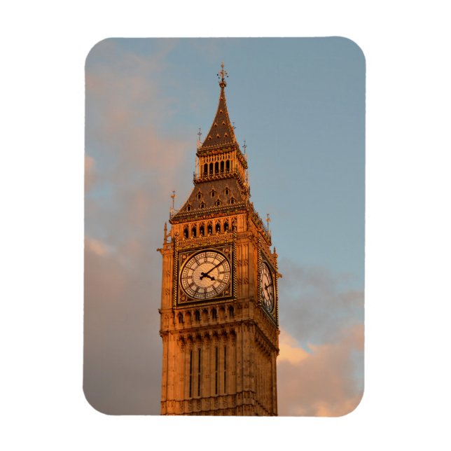 Íman Big Ben no ímã vertical em Londres (Vertical)