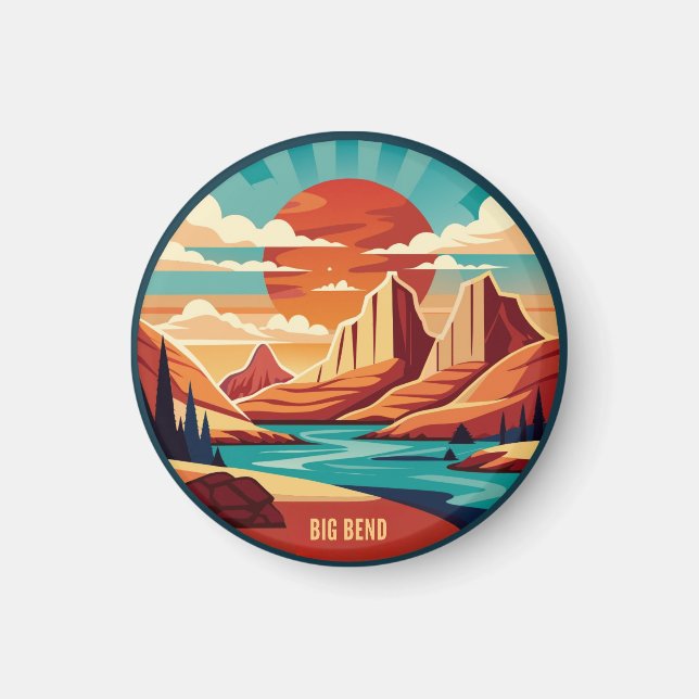 Íman Big Bend National Park Texas (Frente)