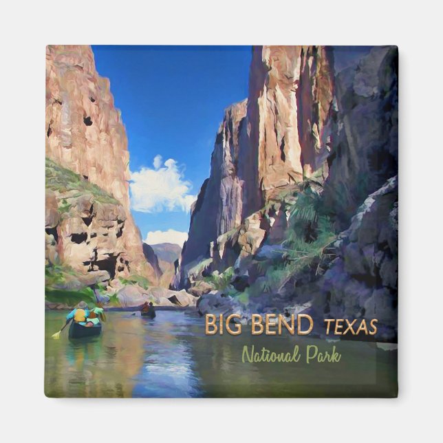 Íman Big Bend Texas National Park Mariscal Canyon (Frente)