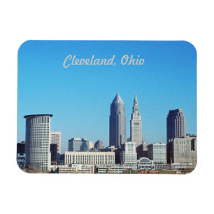 Íman Big Blue Sky Cleveland OH Magnet