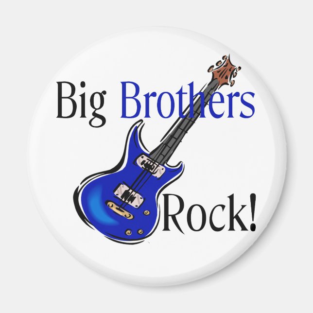 Íman Big Brothers ROCK! (Frente)