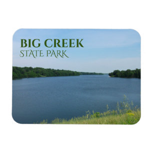 Íman Big Creek Lake, Big Creek State Park, Iowa