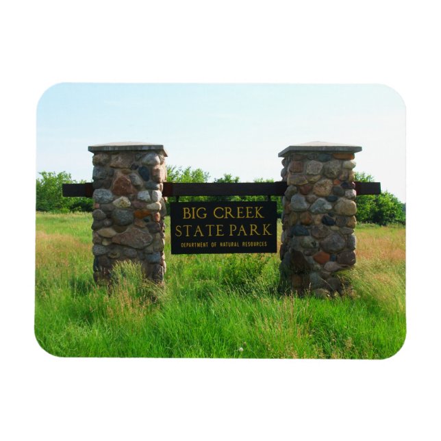 Íman Big Creek State Park, Iowa Magnet (Horizontal)