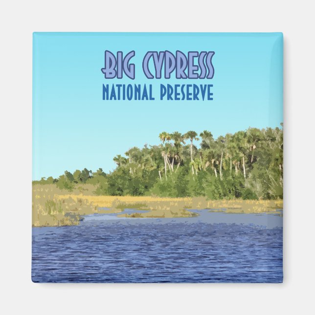 Íman Big Cypress National Preserve Florida (Frente)