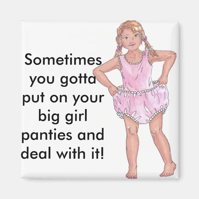 Íman Big Girl Magnet (Frente)